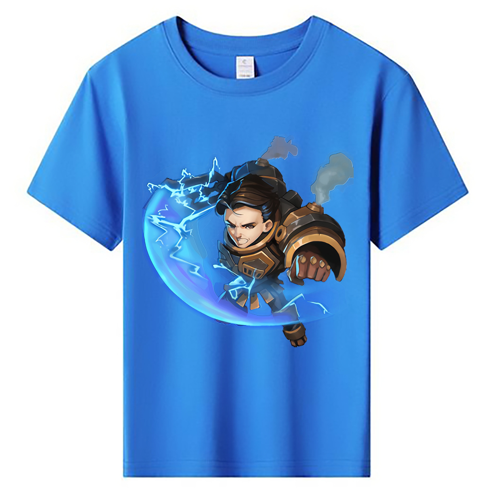 （画像用） リーグ・オブ・レジェンド League of Legends LOL 綿100％キッズTシャツ（フロントプリント）